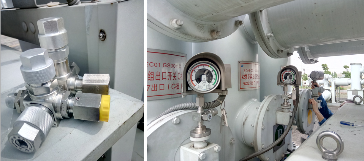 SF6密度繼電器校表閥 SF6密度繼電器校表閥