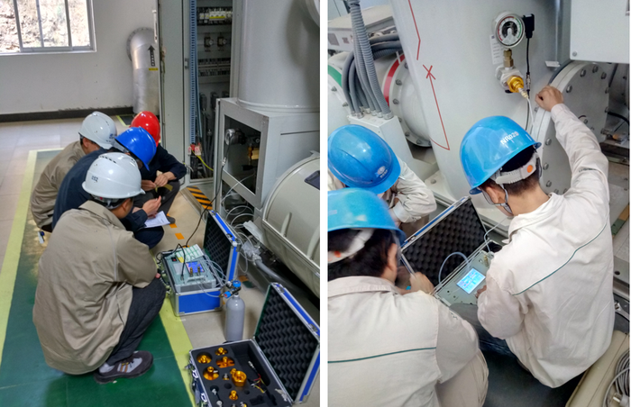 SF6密度继电器校验仪国网上海松江电力公司应用现场.png
